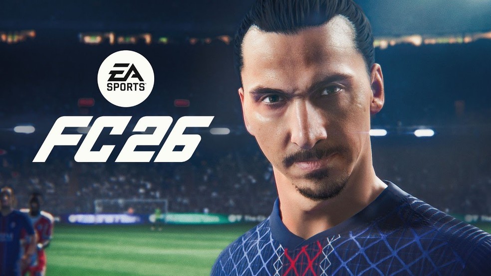 Ibrahimovic também destaque no trailer de EA FC 26 — Foto: Divulgação/EA
