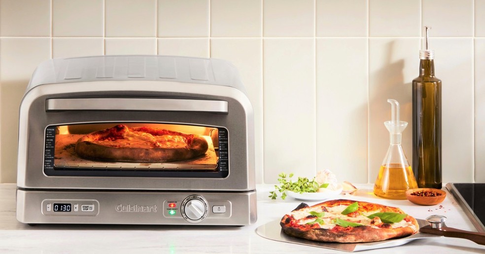 Procurando forno elétrico para pizza? Veja as melhores opções para comprar — Foto: Divulgação/Cuisinart