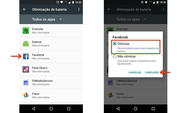 Como otimizar o consumo de bateria dos apps no Android