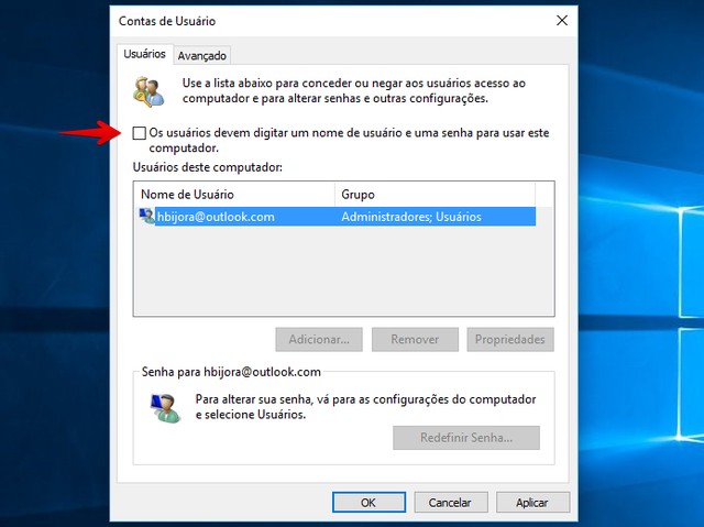Como Iniciar O Windows 10 Sem Precisar De Senha 0332