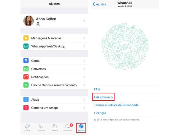 Como denunciar fake news no WhatsApp