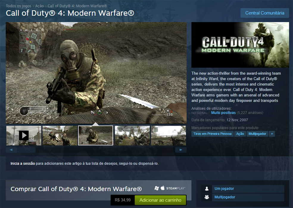 Call of Duty: Modern Warfare 2 • Requisitos mínimos e recomendados do jogo