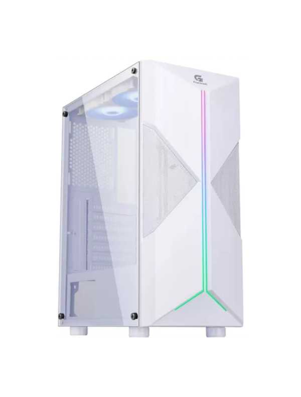 PC gamer branco com 32 GB de RAM