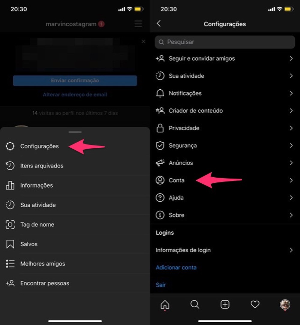 Como remover curtidas em posts do Instagram