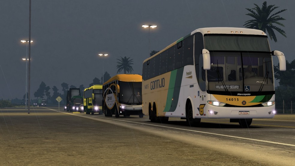  Reprodução/ETS2 ModBus Brasil/Facebook