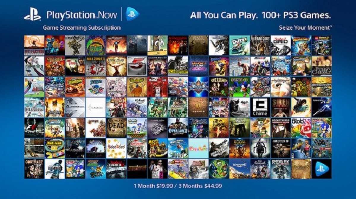 Playstation Now jogue os games de PS3 no seu PS4 através do streaming