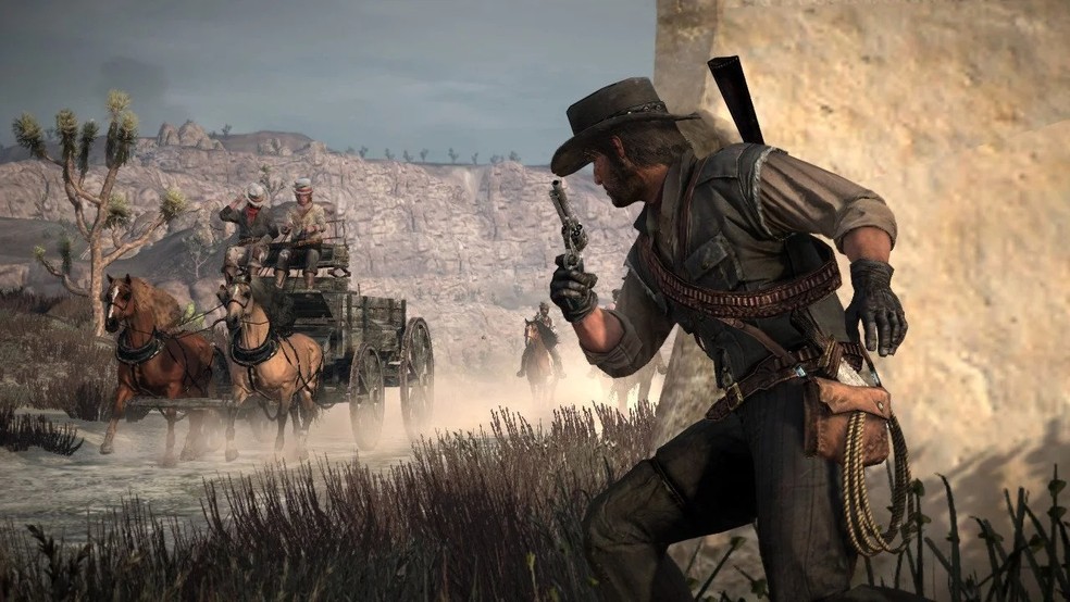 Red Dead Redemption will be re-released for PS4 and Nintendo Switch, but not remastered – Photo: Disclosure / Rockstar Games