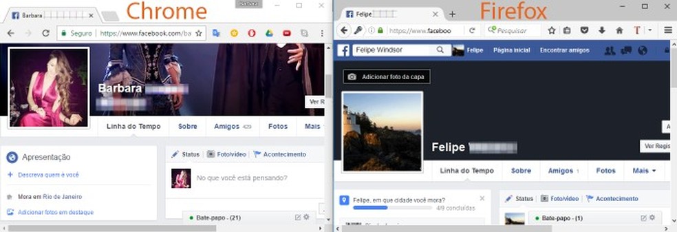 Como fazer login com várias contas de Facebook no mesmo navegador