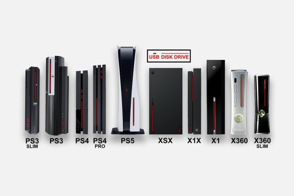 Comparação PS5 SLIM vs PS5 Normal LADO A LADO e Mais! 