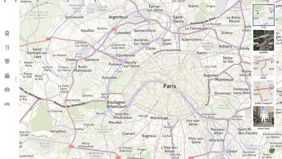 HERE Maps (Foto: Reprodução) — Foto: TechTudo