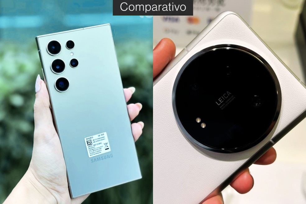 Galaxy S24 Ultra ou Xiaomi 14 Ultra? Saiba o que muda entre os celulares — Foto: Arte/TechTudo