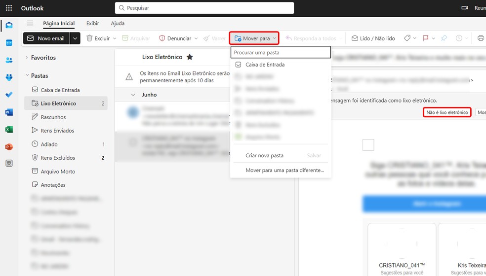 Onde fica a caixa de spam no Outlook? Saiba encontrar