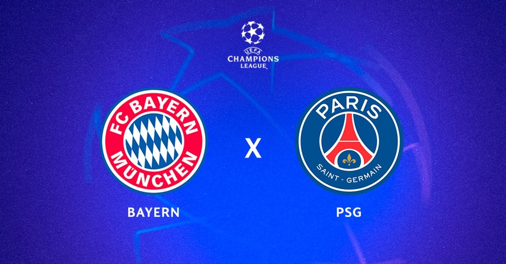 Bayern x PSG ao vivo: onde assistir ao jogo da Champions League