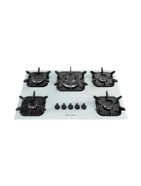 Cooktop Mueller Branco 5 bocas