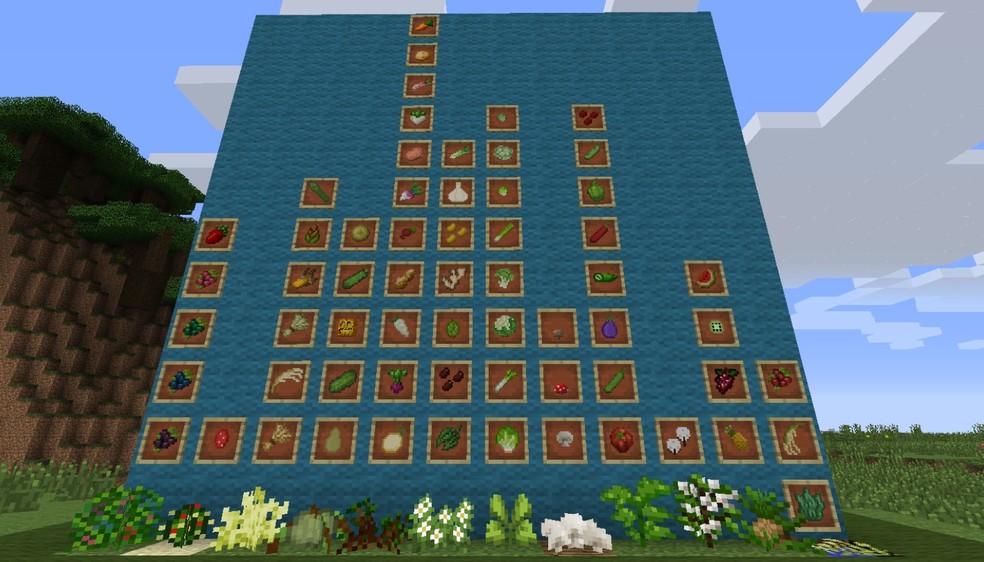 Mod Pam's HarvestCraft para o Minecraft — Foto: Divulgação/Curseforge