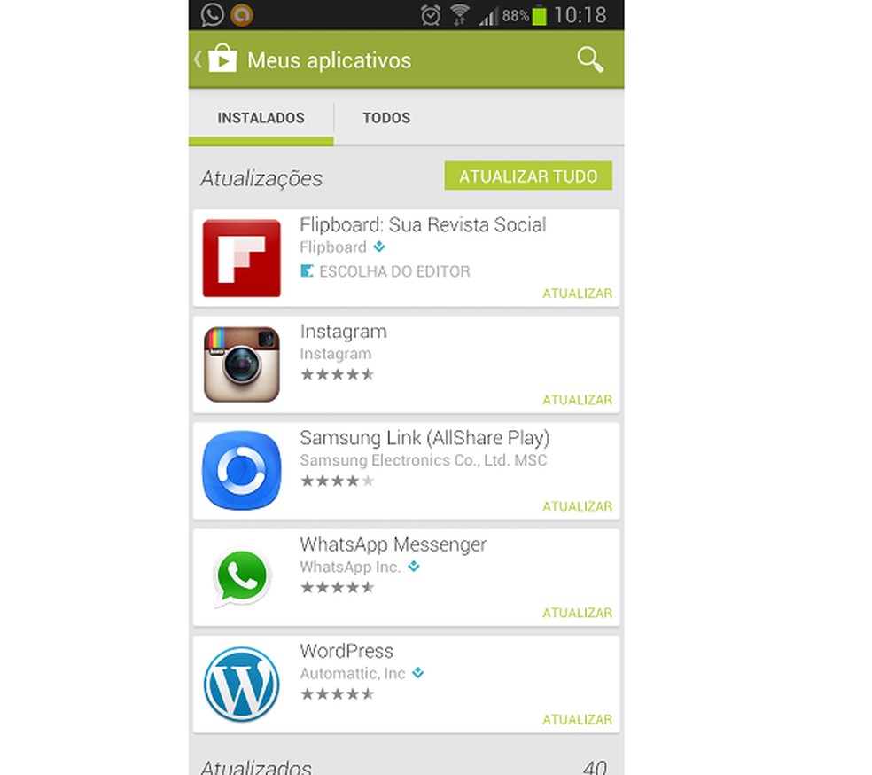Android: como atualizar e desinstalar apps pelo site da Google Play -  TecMundo