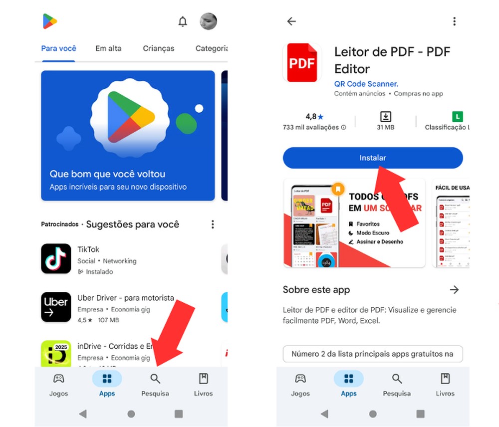 Como baixar aplicativo no celular? Veja o processo em Android e iPhone ...