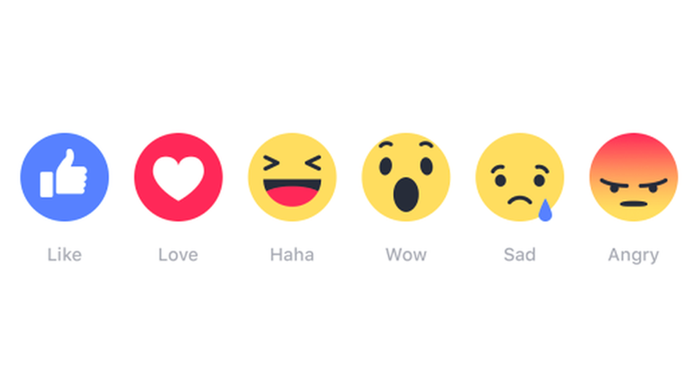 As 7 versões mais engraçadas dos novos “reactions” do Facebook