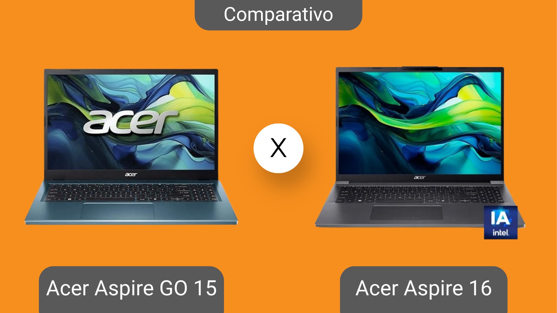 Qual notebook é melhor: Acer Aspire 16 ou Aspire GO 15? Testamos e contamos
