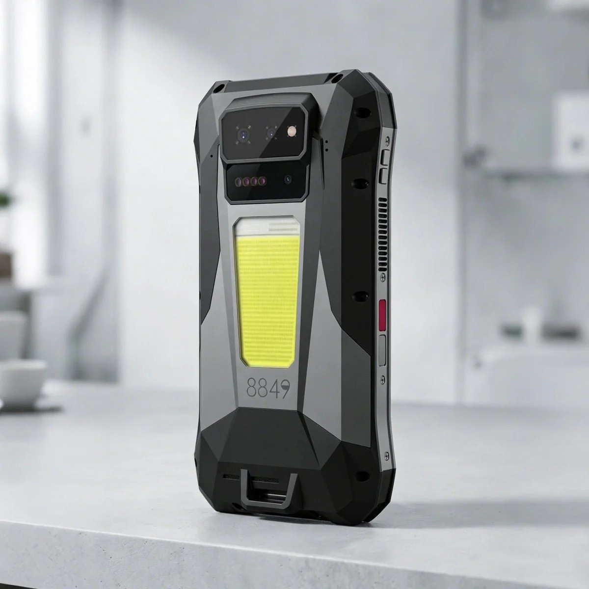 'Monstro': celular tem bateria de 17.600 mAh e projetor; conheça o Tank X