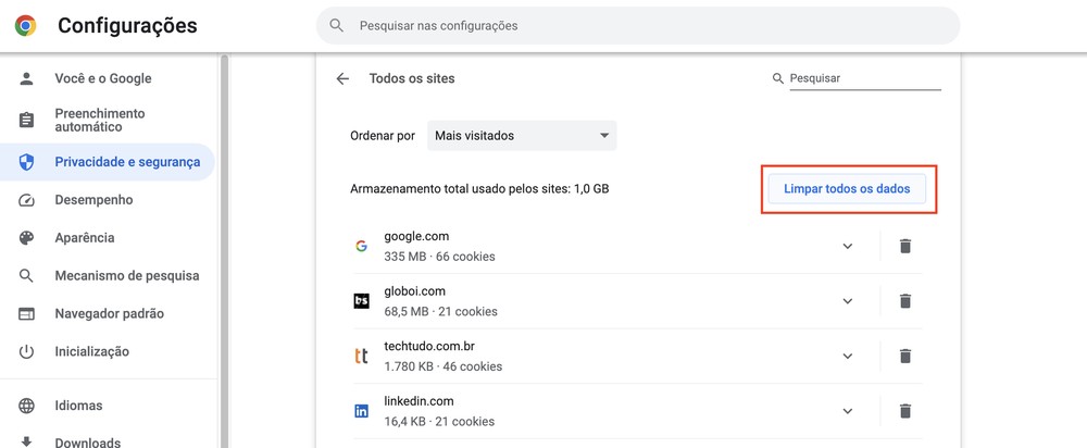 Como limpar cookies do navegador? Aprenda passo a passo nos browsers