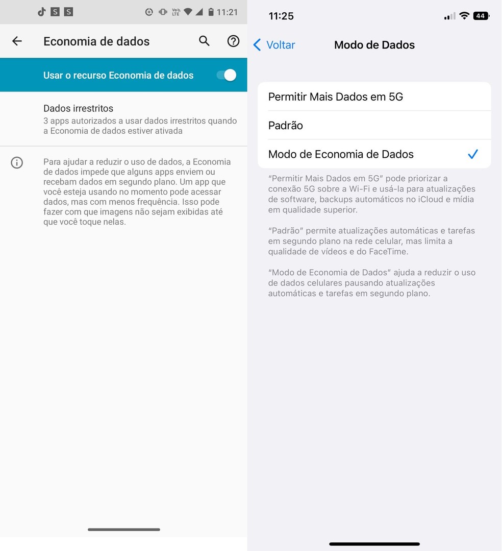 Desativando o funcionamento de apps em segundo plano no Android e iPhone (iOS) — Foto: Reprodução/Clara Fabro