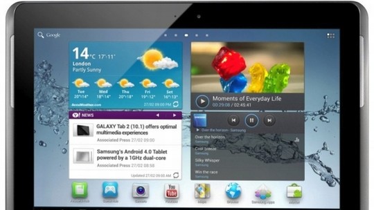 Samsung Galaxy Tab 2 de 10.1 polegadas é anunciado oficialmente na MWC 2012
