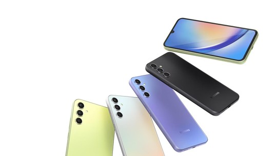 Galaxy A54 vs Galaxy A34: saiba o que muda entre os celulares da Samsung