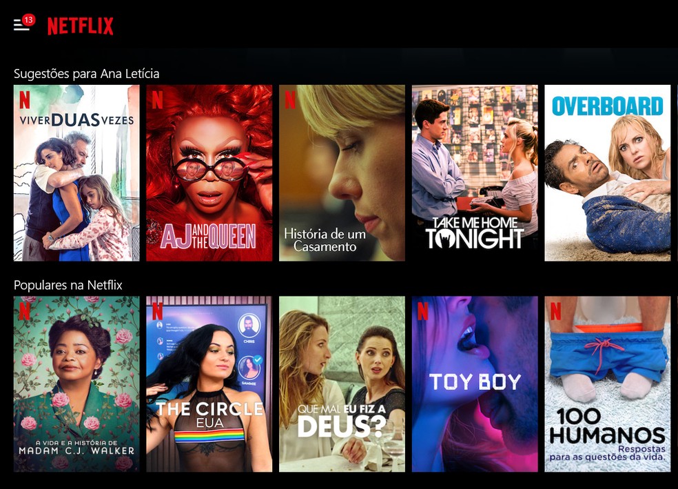 Encontre categorias e filmes ocultos na Netflix