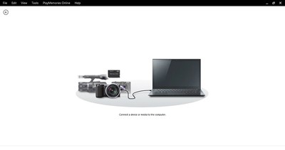 Importar fotos y vídeos a una computadora Windows usando PlayMemories Home