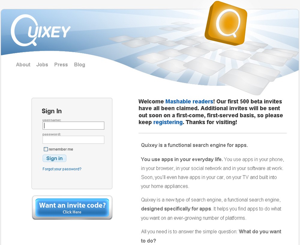 Quixey, motor de busca para encontrar aplicativos