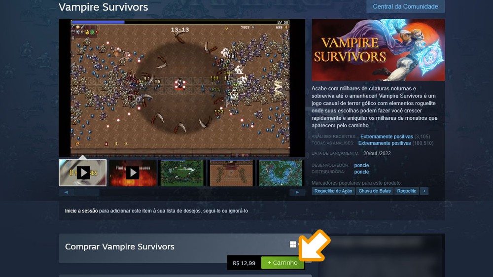 Vampire Survivors: como baixar e jogar o game no PC, Xbox ou celular