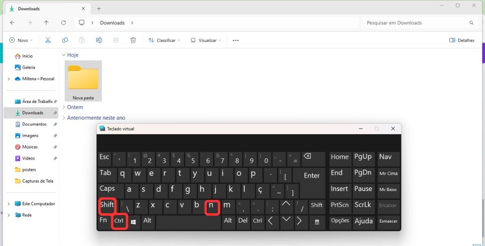  Reprodução/Millena Borges
