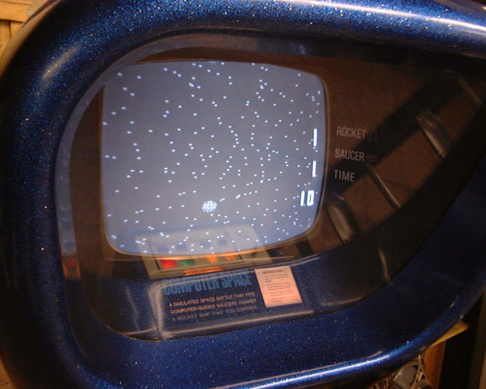 Computer Space foi o primeiro fliperama (Foto: Domínio Público) — Foto: TechTudo