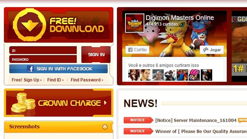 Digimon Masters Online - Download