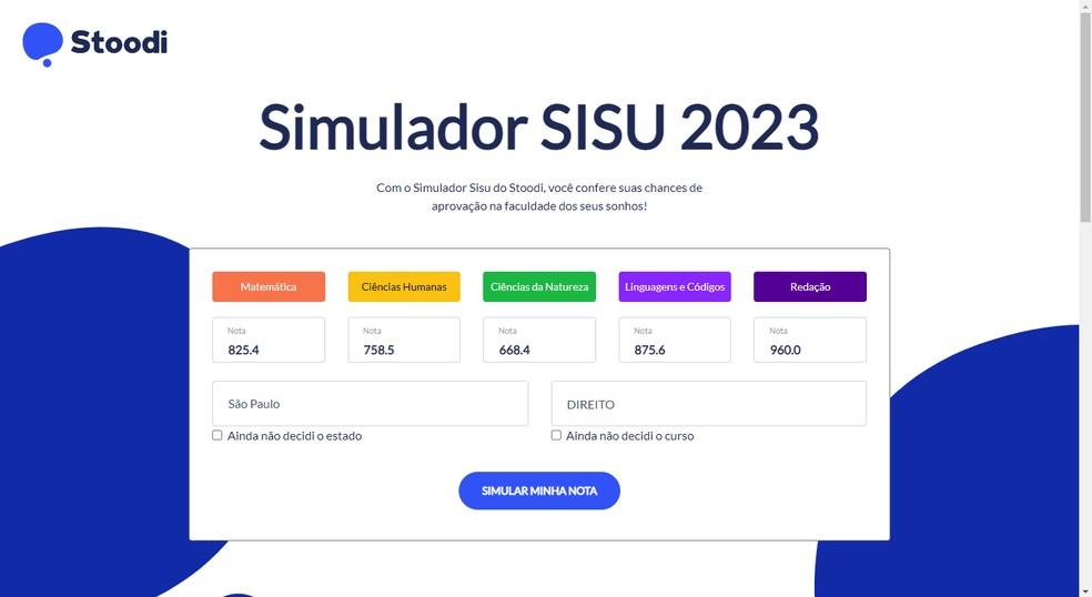 Simulador do Sisu 2023: veja 5 sites para calcular nota média no Enem