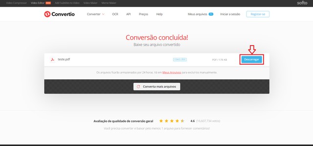 Como converter Wordpad (RTF) em PDF