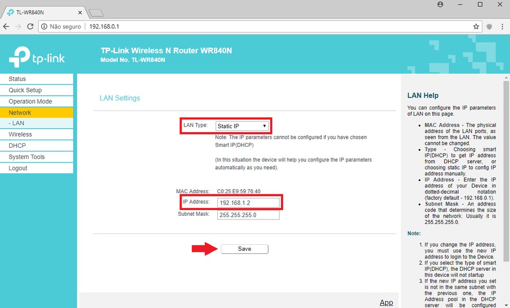 Como configurar um roteador da TP-Link como access point