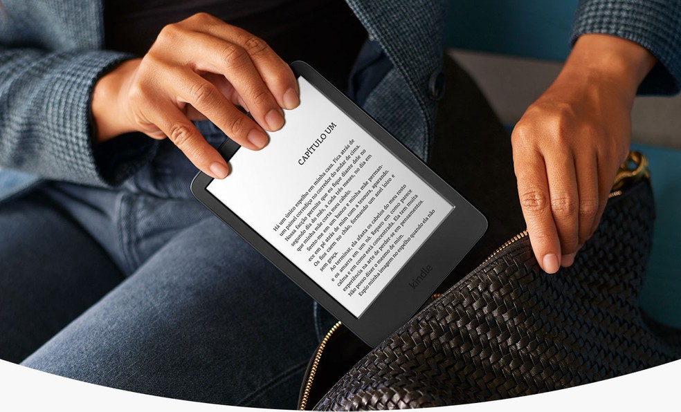 Kindle de 11ª Geração — o modelo de entrada (mais barato) da Amazon — Foto: Divulgação/Amazon