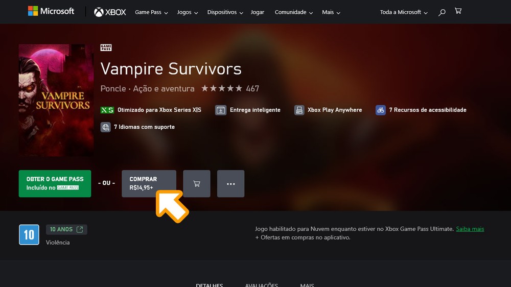 Vampire Survivors: como baixar e jogar o game no PC, Xbox ou celular