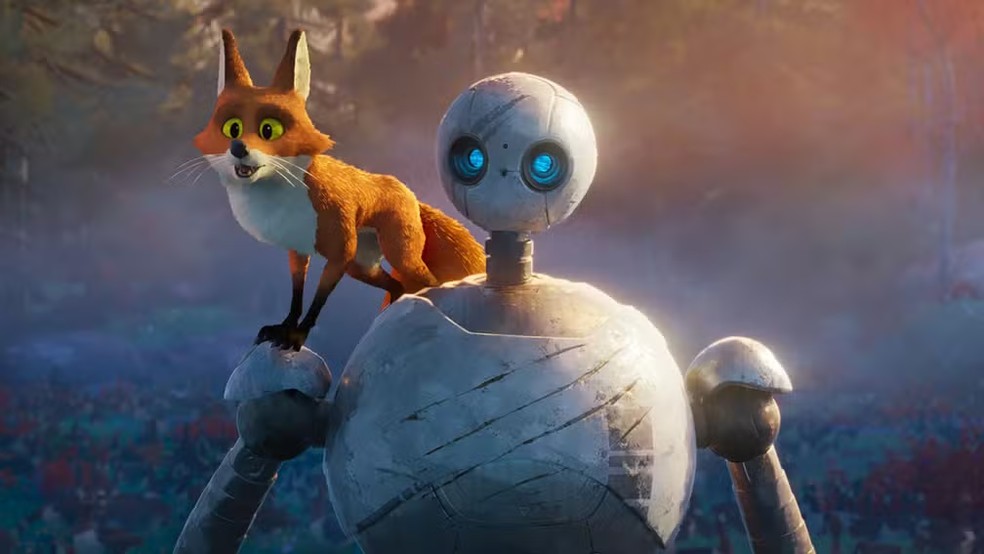 Robô Selvagem é filme de sucesso, que concorreu à Melhor Animação no Oscar 2025 — Foto: Reprodução/IMDb