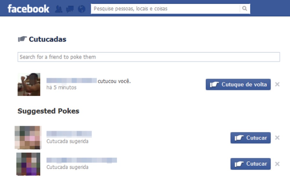Como remover notificações de cutucadas no seu perfil do Facebook