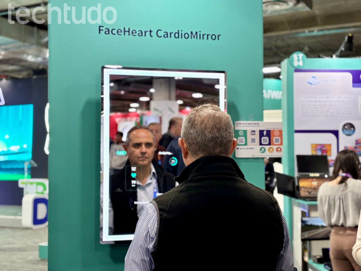Revolutionize sua saúde: espelho inteligente que Monitora Frequência Cardíaca e Detecção de Problemas Cardíacos com IA