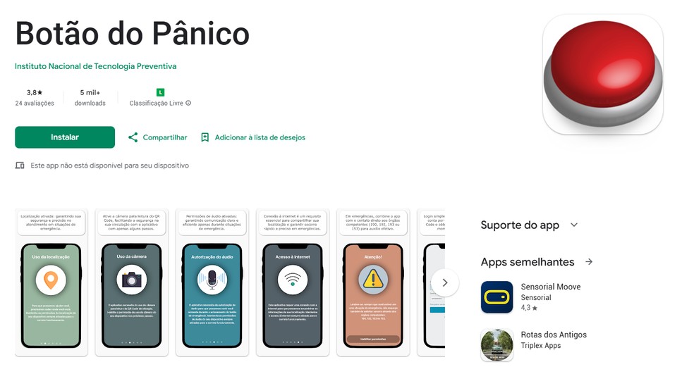  Reprodução/Google Play Store