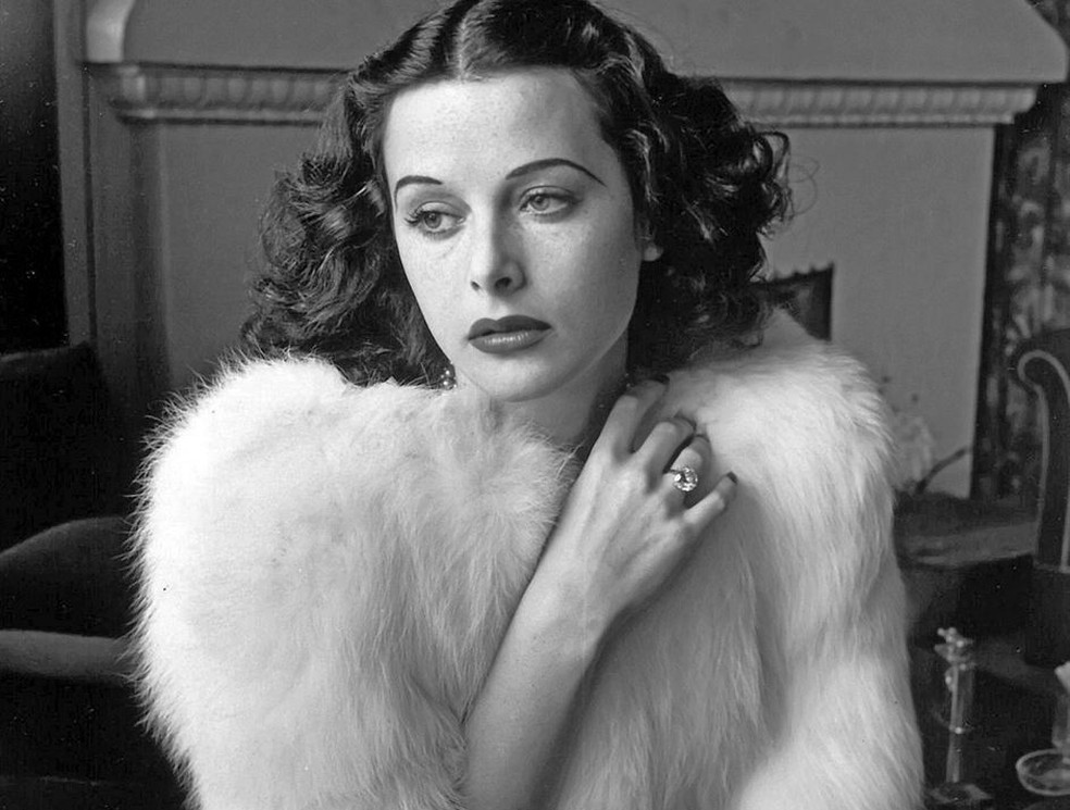 Apenas no fim da vida Hedy Lamarr foi reconhecida como inventora — Foto: Reprodução/IMDb