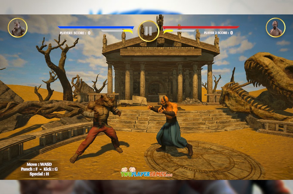 15 jogos de luta de 2 para jogar agora com seus amigos sem baixar nada
