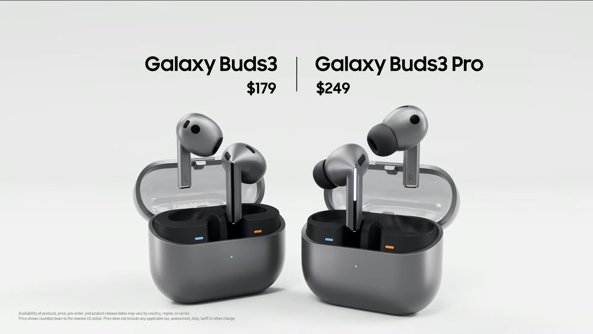 Samsung anuncia Galaxy Buds 3 e 3 Pro com novo design e recursos