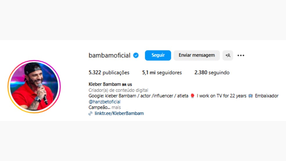  Reprodução/Instagram