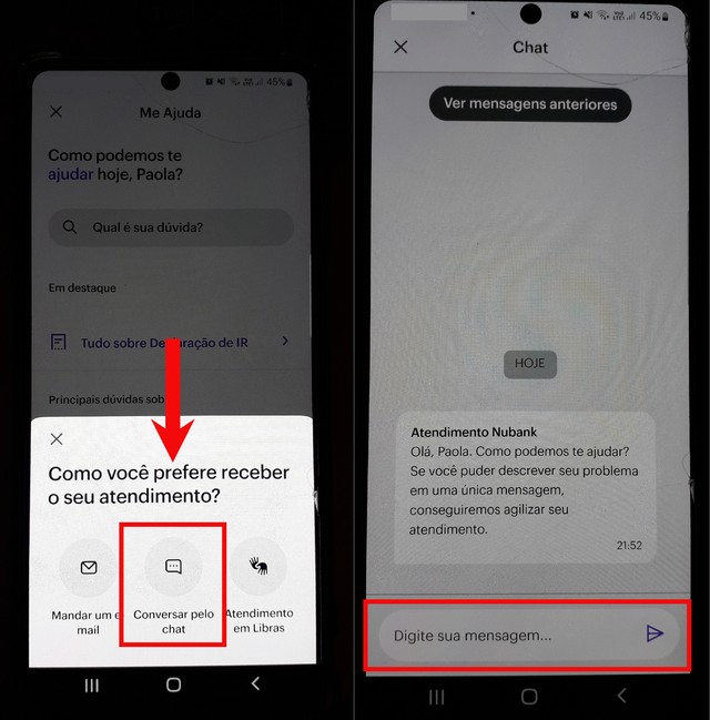 Onde fica o chat do Nubank? Como entrar em contato com o banco pelo app