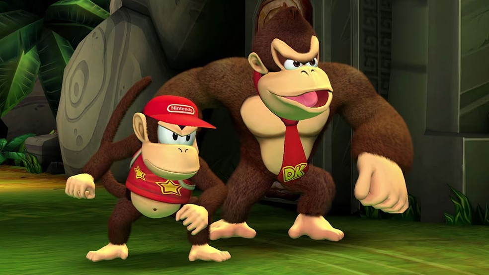 Donkey Kong Country Returns HD traz o game do gorila da Nintendo com visuais remasterizados e extras — Foto: Reprodução/Nintendo Game Store